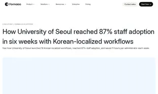 Preview of the University of Seoul Case Study