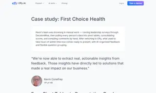 Preview of the First Choice Health Case Study
