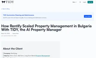 Preview of the Rentify.bg Case Study