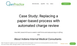 Preview of the Indiana Internal Medical Consultants Case Study