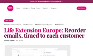 Preview of the Life Extension Europe Case Study