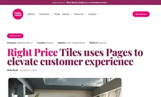 Preview of the Right Price Tiles Case Study