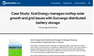 Preview of the Xcel Energy Case Study