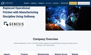 Preview of the Genesis Metalworks Case Study