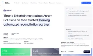 Preview of the Throne Entertainment Case Study