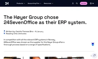 Preview of the Høyer Group Case Study