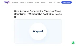 Preview of the Acquisit Case Study