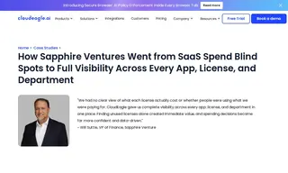 Preview of the Sapphire Ventures Case Study