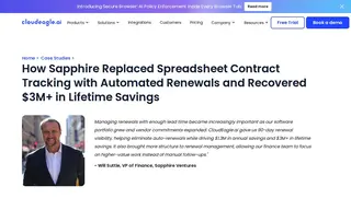 Preview of the Sapphire Ventures Case Study