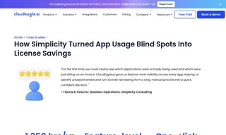 Preview of the Simplicity Consulting Case Study