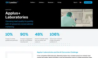 Preview of the Applus+ Laboratories Case Study
