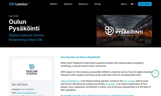 Preview of the Oulun Pysäköinti Oy Case Study