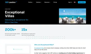 Preview of the Exceptional Villas Case Study