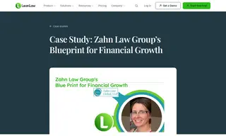 Preview of the Zahn Law Group Case Study