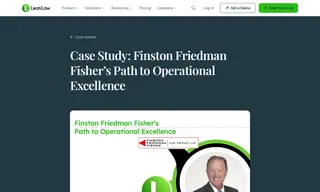 Preview of the Finston Friedman Fisher Law Group Case Study