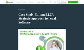 Preview of the Summa LLC Case Study