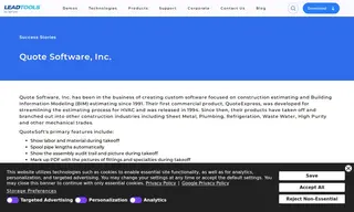 Preview of the Quote Software, Inc Case Study