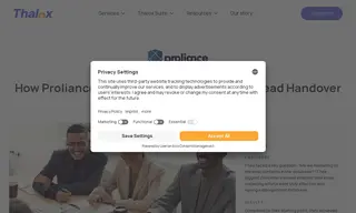 Preview of the Proliance Case Study