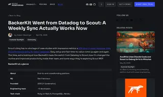 Preview of the Backerkit Case Study