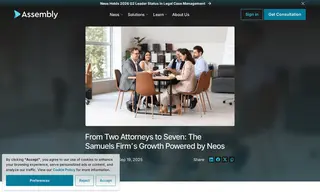 Preview of the The Samuels Firm Case Study