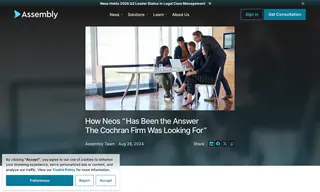 Preview of the The Cochran Firm Case Study