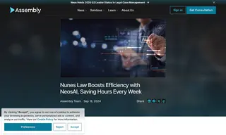 Preview of the Nunes Law Case Study