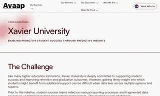 Preview of the Xavier University Case Study