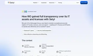 Preview of the Rio Case Study