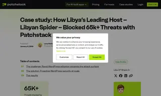 Preview of the Libyan Spider Case Study