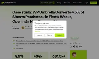 Preview of the WP Umbrella Case Study