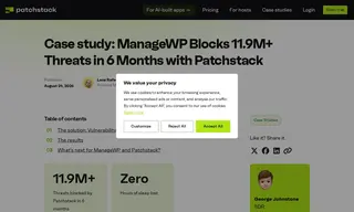 Preview of the ManageWP Case Study