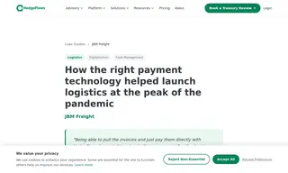 Preview of the JBM Freight Case Study