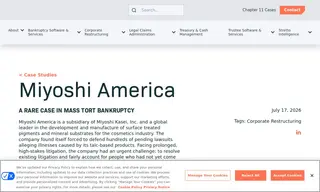 Preview of the Miyoshi America Case Study