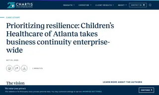 Preview of the Children’s Healthcare of Atlanta Case Study