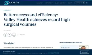 Preview of the Valley Health Case Study