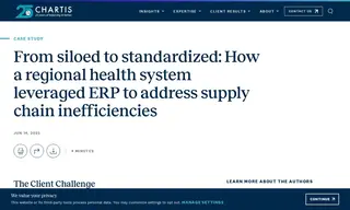 Preview of the 1700-bed Regional Health System Case Study