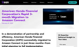 Preview of the American Honda Financial Corporation Case Study