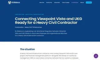 Preview of the Heavy Civil and Infrastructure Contractor Case Study