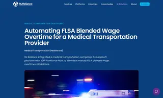 Preview of the Medical Transportation Company Case Study
