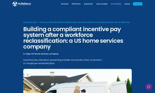 Preview of the Major US Home Services Company Case Study