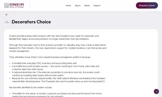 Preview of the Decorators Choice Paint Store Ltd Case Study