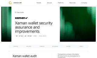 Preview of the Xaman Case Study