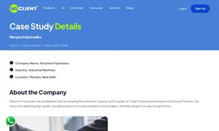 Preview of the Parrytech Hydraulics Case Study