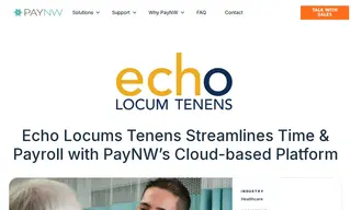 Preview of the Echo Locum Tenens Case Study