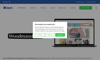 Preview of the Woodmansterne Publications Ltd Case Study