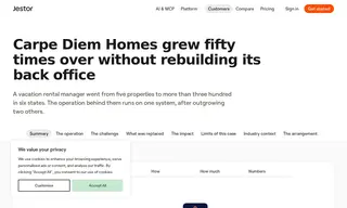 Preview of the Carpediem Homes Case Study