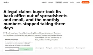 Preview of the BT Créditos Case Study