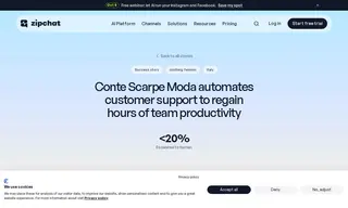 Preview of the Conte Scarpe Moda Case Study