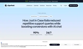 Preview of the Just in Case Italia Case Study
