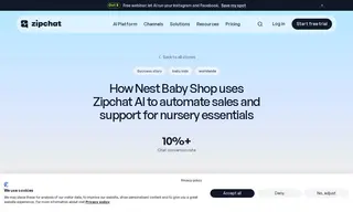 Preview of the Nest Baby Shop Case Study